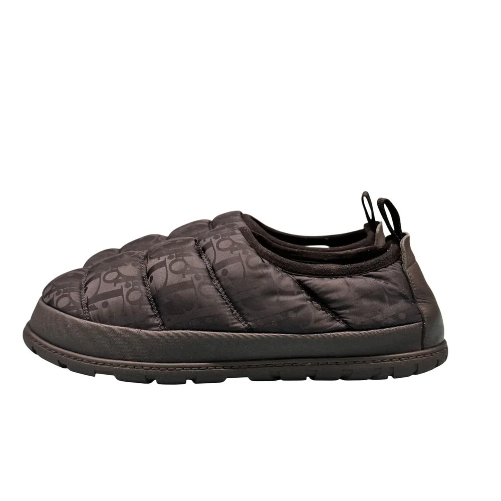 Size 10 - Dior Snow Slipper 'Quilted Dior Oblique - Black'